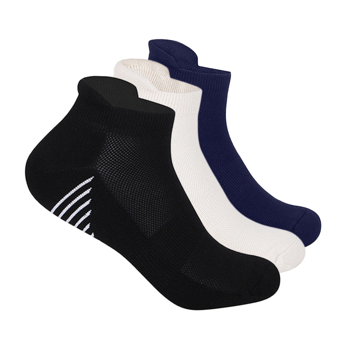 Bamboo Ballet No-Show Socks - Black