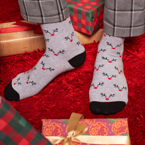 Giftbox of 3 - Comfy Crew Socks For Men