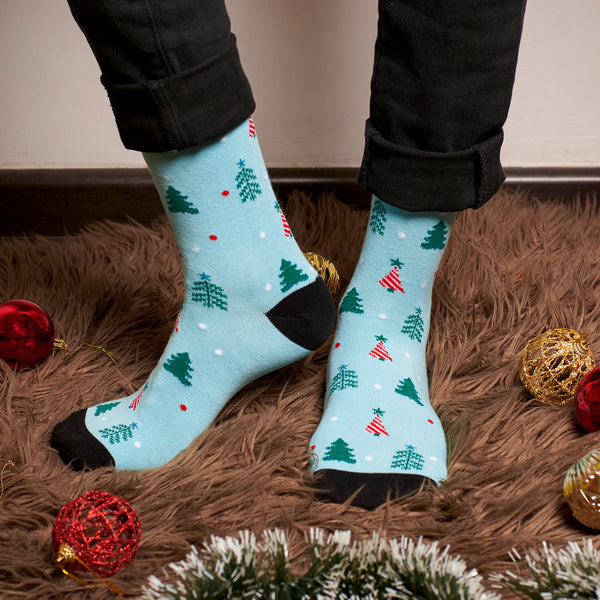 Gift box of 3 - Cheerful Christmas Socks for men