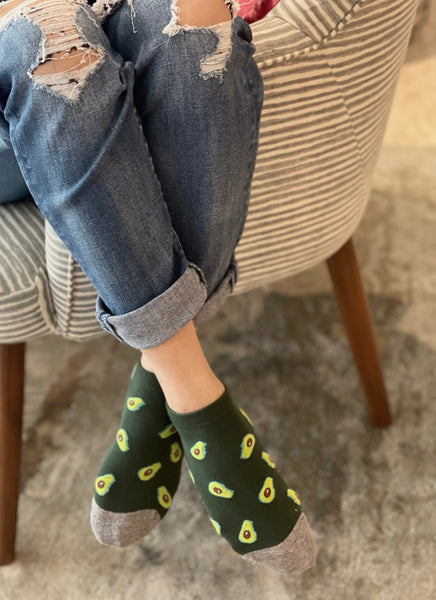 Avocado on Toes Men & Women Matching Socks