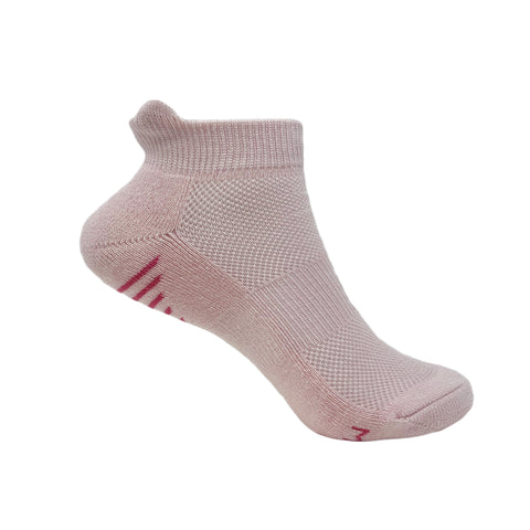 Light Pink Bamboo Sports Socks For Women