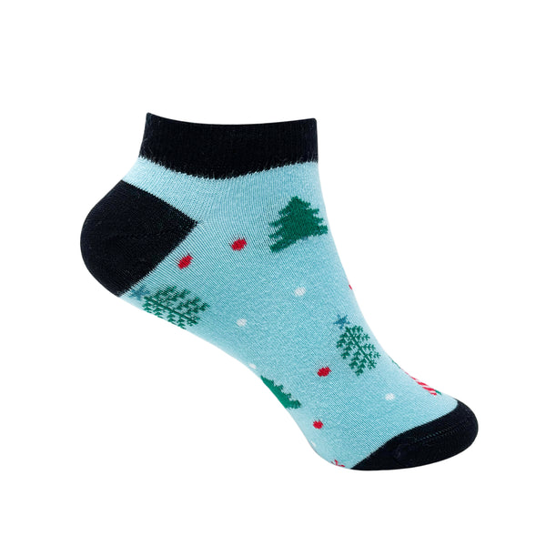 Cozy Christmas Crew Set of 5 Socks for Women - Giftbox Packaging