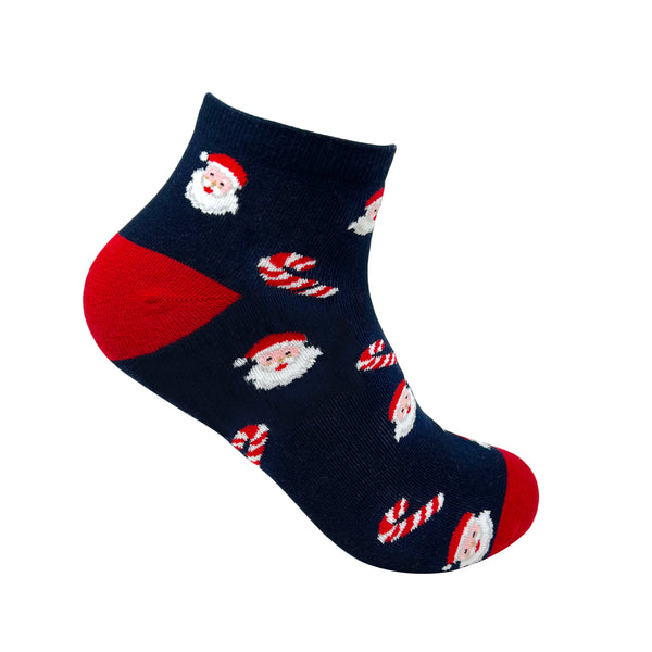 Ankle Set 5 Socks For Men- Cheerful Christmas