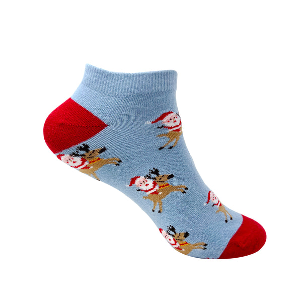 Cozy Christmas Crew Set of 5 Socks for Women - Giftbox Packaging