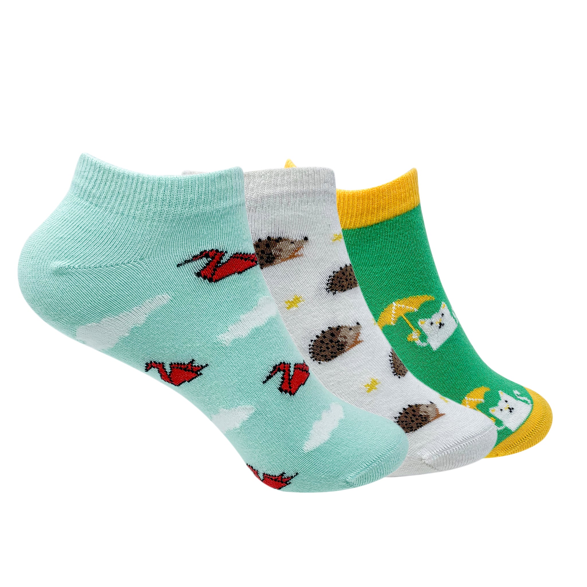 Chic Comfort Set of 3 Socks for Women