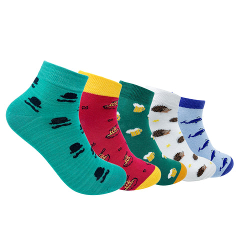 Ankle Set 5 Socks For Men - Joy Bundle