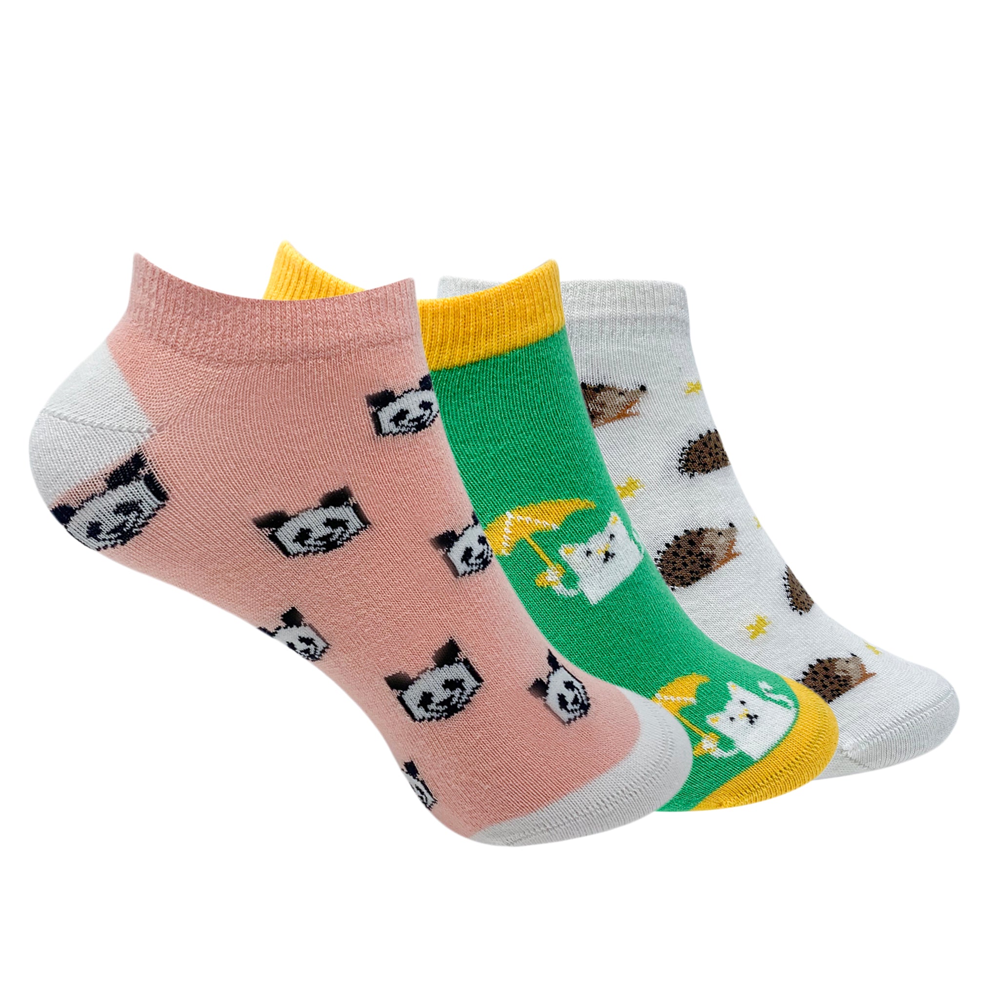 Cozy Chic Set of 3 Socks for Women