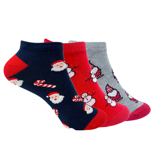 Holiday Hues Trio Set of 3 Socks for Women - Giftbox Packaging