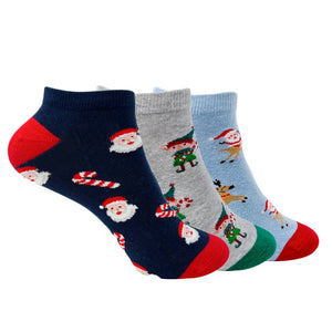 Christmas Delight Set of 3 Socks for Women - Giftbox Packaging